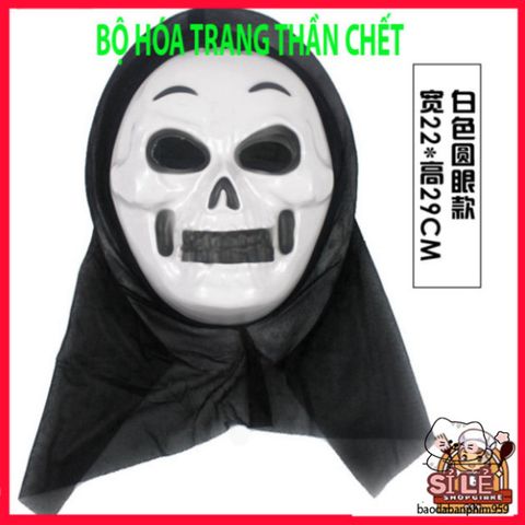 Mặt Nạ Thần Chết Scream Đỏ - Phụ Kiện Halloween Độc Đáo Cho Tiệc Tùng, Cosplay Và Sự Kiện Kinh Dị