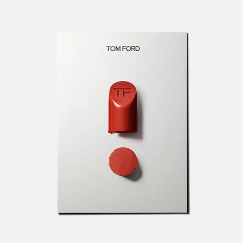 Son Lì Tom Ford TF Satin Matte 16 Scarlet Rouge - Đỏ Cổ Điển Sang Trọng, Chất Son Mịn, Độ Bám Màu Tốt, Phù Hợp Mọi Dạng Trang Điểm