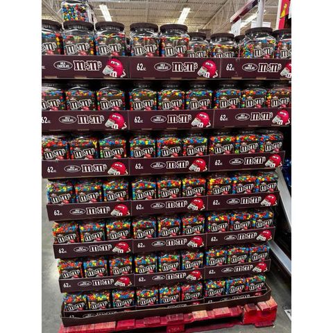 Hũ Socola M&Ms Mỹ Khổng Lồ 1.75kg - Kẹo Đậu Phộng và Socola Béo Ngậy - Món Ngọt Yêu Thích Toàn Cầu