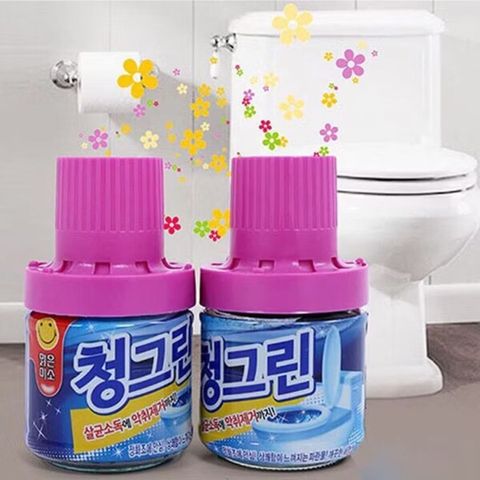 (Combo 02) Lọ Thả Bồn Cầu Hàn Quốc Khử Mùi Thủy Tinh - Hương Thơm Tự Nhiên Cho Nhà Vệ Sinh Sạch Mát