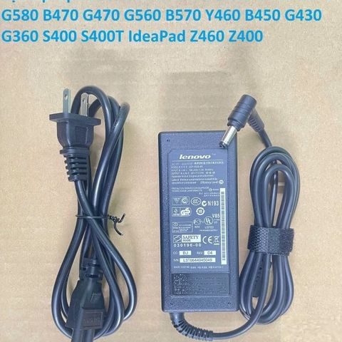 Sạc Laptop Lenovo G480 Chính Hãng - 65W, An Toàn, Tiết Kiệm Điện, Dài Chữ Nhật, Phụ Kiện Laptop Chất Lượng Cao