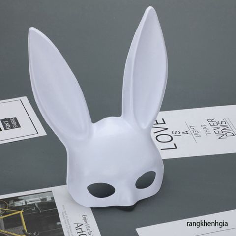 Mặt Nạ Thỏ Bunny Tai Dài - Phụ Kiện Thời Trang Cho Tiệc Hóa Trang Halloween và Trung Thu, Độc Đáo và Quyến Rũ