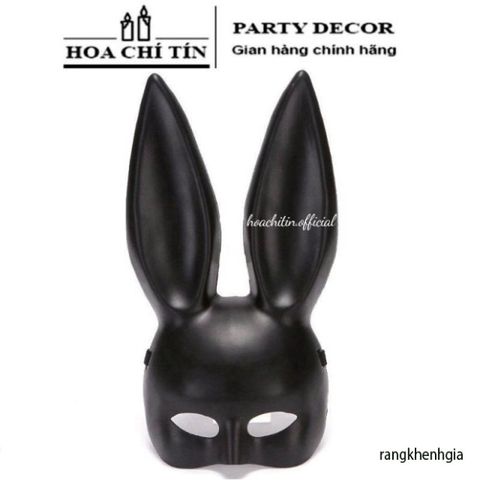 Mặt Nạ Thỏ Bunny Tai Dài Dễ Thương - Phụ Kiện Hóa Trang Halloween, Ăn Mừng và Biểu Diễn Nghệ Thuật - Phiên Bản 2024