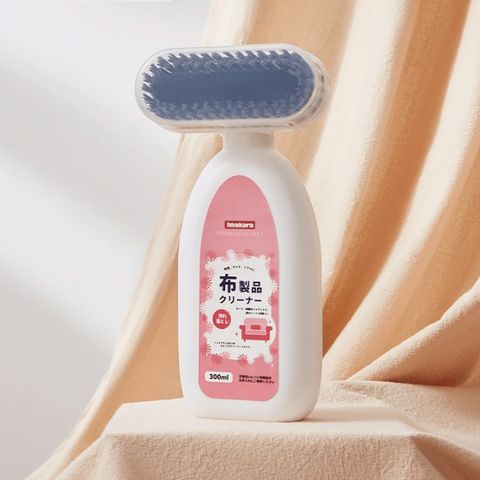 Chai Giặt Khô Sofa 300ml Kèm Bàn Chải - Dụng Cụ Vệ Sinh Ghế Da, Ghế Nỉ, Nội Thất Ô Tô Hiệu Quả, Dễ Sử Dụng