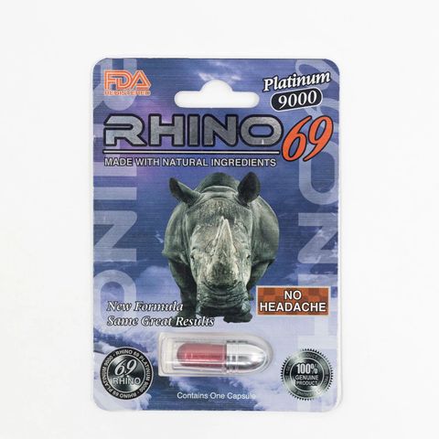 Viên Uống Tăng Cường Sinh Lý Rhino 69 Cứng Nhanh Và Chống Xuất Tinh Sớm Chính Hãng 521863