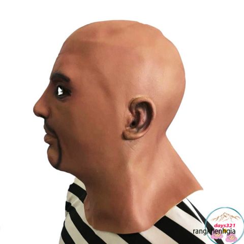 Mặt Nạ Ông Già Nhà Bảo Kệ Halloween - Đạo Cụ Hóa Trang Độc Đáo, Chất Liệu Latex An Toàn, Thiết Kế 3D Ấn Tượng
