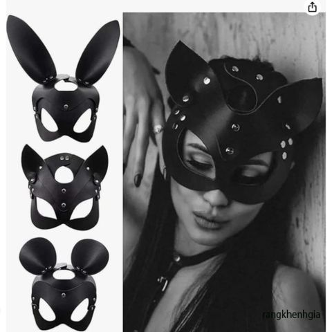 Mặt Nạ Cosplay Thỏ Sexy - Phụ Kiện Hóa Trang Độc Đáo Cho Halloween & Bữa Tiệc, Kiểu Dáng Quyến Rũ, Thể Hiện Cá Tính