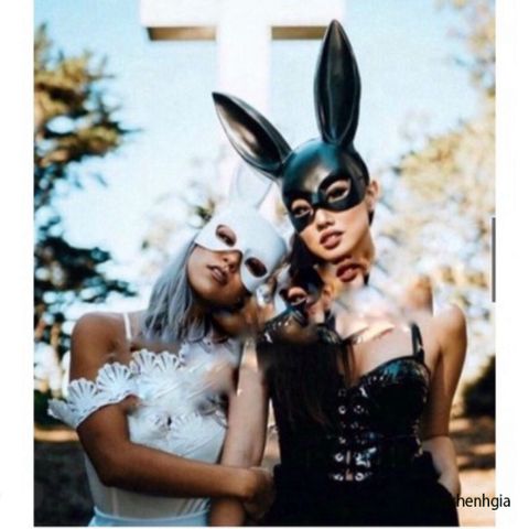 Mặt Nạ Cosplay Thỏ Sexy - Phụ Kiện Hóa Trang Độc Đáo Cho Halloween & Bữa Tiệc, Kiểu Dáng Quyến Rũ, Thể Hiện Cá Tính