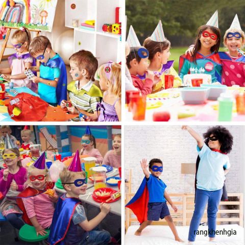 Áo Choàng Siêu Anh Hùng DIY FUDESHE - Phụ Kiện Cosplay Cho Trẻ Em, Món Quà Sinh Nhật Lễ Hội Đặc Biệt, Kích Thước Phù Hợp Từ 3-10 Tuổi
