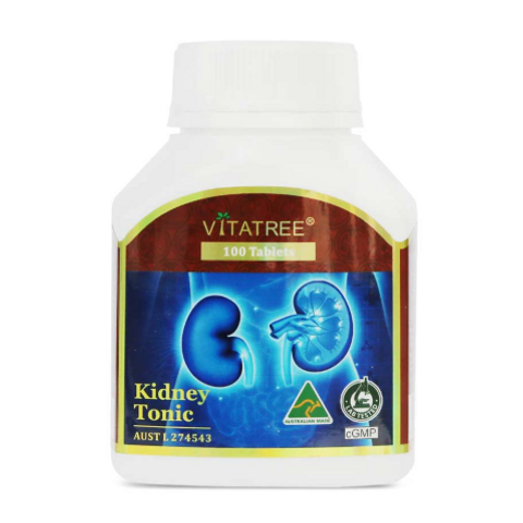 Viên Uống Bổ Thận Vitatree Kidney Tonic 100 Viên - Hỗ Trợ Chăm Sóc Sức Khỏe Thận và Thanh Lọc Cơ Thể Từ Úc