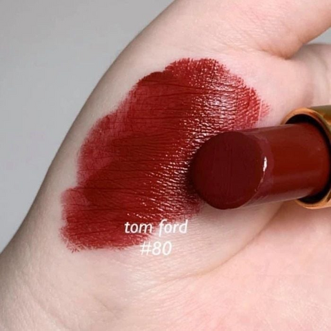 Son Tom Ford Satin Matte 80 Impassioned Màu Đỏ Nâu Cao Cấp - Son Môi Sang Trọng Cho Vẻ Đẹp Quyến Rũ, Chính Hãng