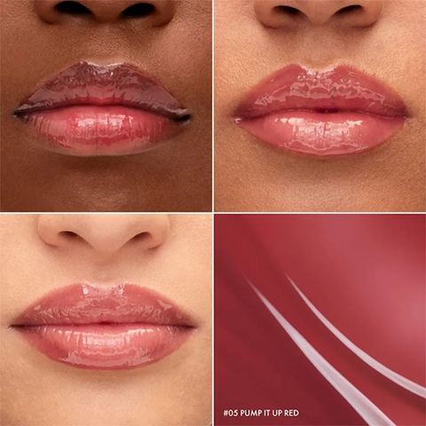 Son Kem Sephora Collection Outrageous Plump Hydrating Lip Gloss 05 - Màu Đỏ Hồng Cherry Chính Hãng, Dưỡng Ẩm, Tăng Cường Độ Bóng, Trang Điểm Quyến Rũ