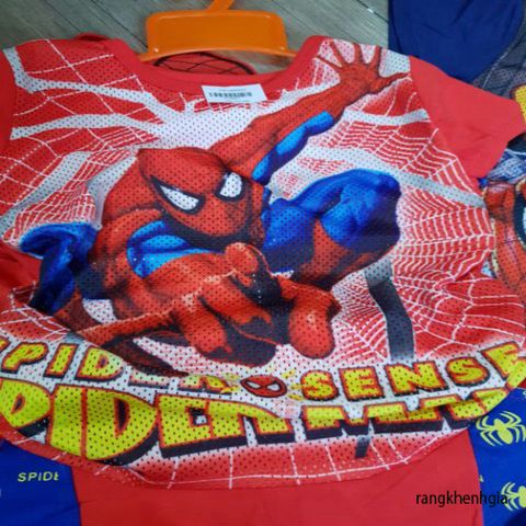 Bộ Trang Phục Siêu Nhân Cotton Lưới 4 Món cho Bé Trai - Gồm Mặt Nạ Kính, Áo, Quần, Áo Choàng - Thời Trang Halloween Dễ Thương 10-26kg