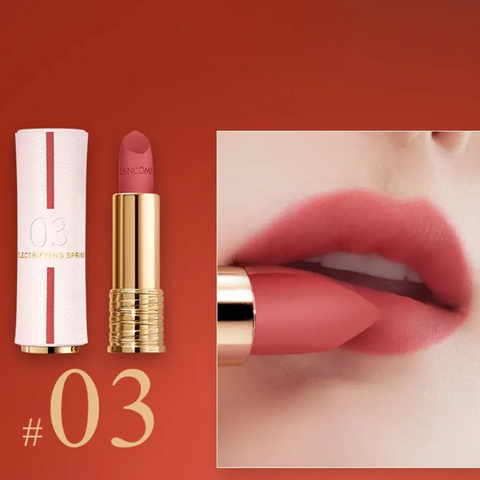 Son Lancôme Absolute Perfect Velvet Matte Lipstick Limited Edition 03 Hồng Đào Baby - Son Chăm Sóc Môi Sang Trọng, Đẹp Nữ Tính, Chất Lượng Cao