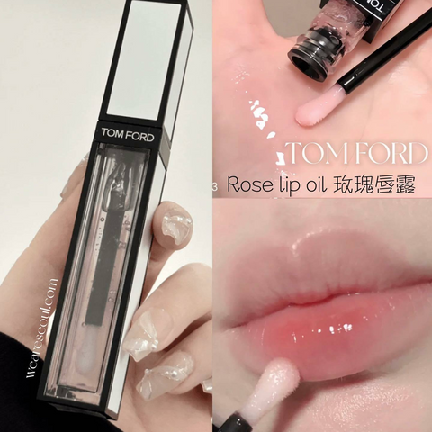 Son Dưỡng Môi TOM FORD Rose Lip Oil Tint - Dưỡng ẩm, Làm đẹp Môi Tự Nhiên, Chính Hãng, Sang Trọng, Thích Hợp Cho Mọi Loại Da
