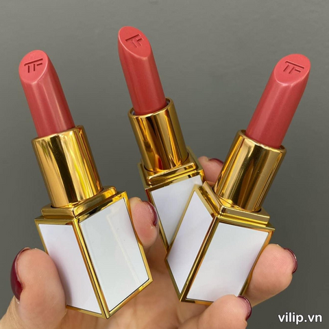 Son Tom Ford Mini 09 Jackie Soft-Shine - Son Môi Cao Cấp Màu Hồng Cam Đào Chính Hãng, Đem Lại Vẻ Đẹp Quyến Rũ và Sang Trọng
