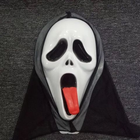 Mặt Nạ Ghosteam Tử Thần Thè Lưỡi - Phụ Kiện Thời Trang Halloween Nghệ Thuật Hóa Trang Cosplay Chất Lượng Cao