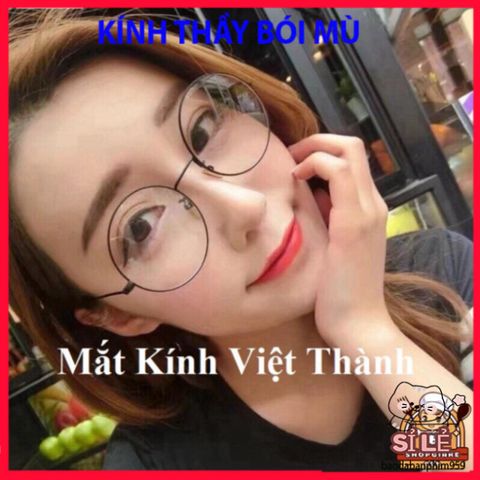 Kính cận gọng tròn GT01 HCM Nobita - Thiết kế thời trang mảnh mai, trẻ trung, phù hợp cho giới trẻ, phong cách hiện đại 2023