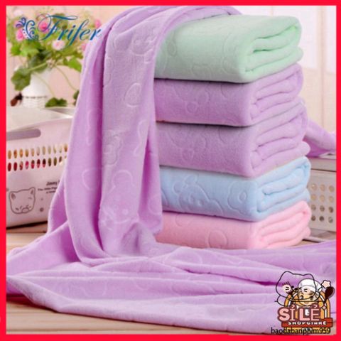 Khăn Tắm Xuất Nhật Bản Khổ Lớn 140x70cm - Siêu Mịn, Nhanh Khô, Ấm Áp Dành Cho Gia Đình và Trẻ Nhỏ