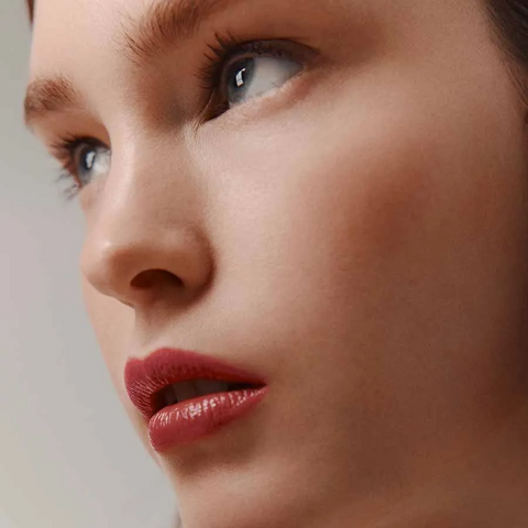 Son Hermès Rouge Hermès Silky Lipstick Shine 21 - Son Môi Màu Hoa Hồng Khô Sang Trọng, Dưỡng Ẩm Tốt, Phong Cách Độc Đáo