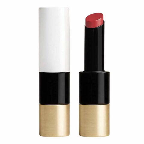 Son Hermès Rouge Hermès Silky Lipstick Shine 21 - Son Môi Màu Hoa Hồng Khô Sang Trọng, Dưỡng Ẩm Tốt, Phong Cách Độc Đáo