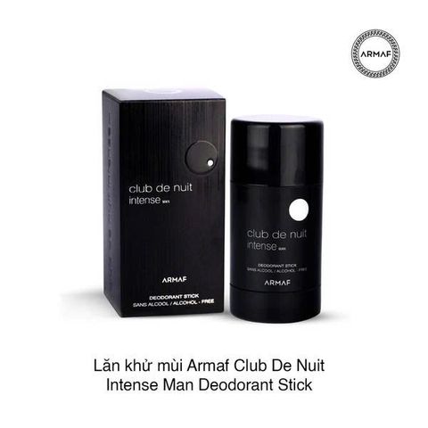 Lăn khử mùi Armaf Club De Nuit Intense Man - Hương thơm nam tính, kiểm soát mồ hôi hiệu quả, sản phẩm hoàn hảo cho phái mạnh