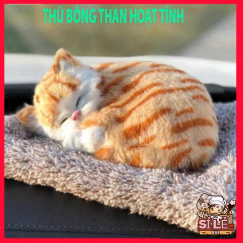 Thú Nhồi Bông Lõi Than Hoạt Tính Kháng Mùi - Phụ Kiện Trang Trí Taplo Xe Hơi & Bàn Làm Việc Khử Mùi, Lọc Không Khí