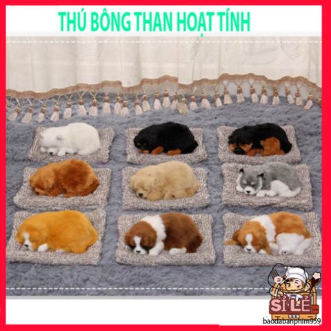 Thú Nhồi Bông Lõi Than Hoạt Tính Kháng Mùi - Phụ Kiện Trang Trí Taplo Xe Hơi & Bàn Làm Việc Khử Mùi, Lọc Không Khí