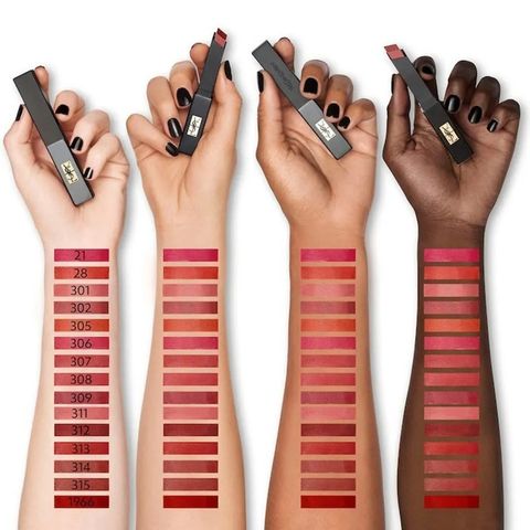 Son Yves Saint Laurent YSL Slim Velvet Radical Matte Lipstick 1966 Rouge Libre - Son Môi Đỏ Gạch Sang Trọng, Chính Hãng Mỹ
