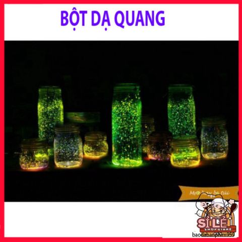 Bột Dạ Quang Hộp 1KG - Phát Sáng Huỳnh Quang Cho Nghệ Thuật & Trang Trí, Sáng Tạo Điểm Nhấn Huyền Ảo