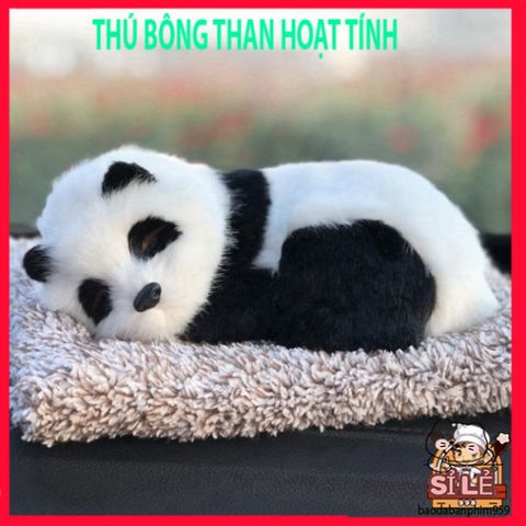Thú Bông Lõi Than Hoạt Tính Phát Nhạc - Khử Mùi, Lọc Không Khí Cho Ô Tô, Trang Trí Bàn Làm Việc - Quà Tặng Dễ Thương