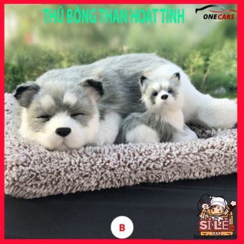 Thú Bông Khử Mùi Than Hoạt Tính - Phụ Kiện Ô Tô Đáng Yêu Trang Trí Taplo Xe Hơi và Bàn Làm Việc - Giải Pháp Hút Mùi 500gr
