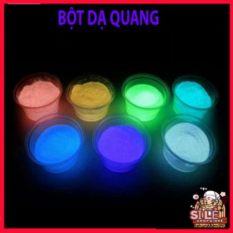 Bột Dạ Quang Nhiều Màu 40g - Mỹ Thuật, Đúc Tượng Phát Sáng Huỳnh Quang Trường Thịnh Epoxy - Đồ Nghệ Thuật Sáng Tạo