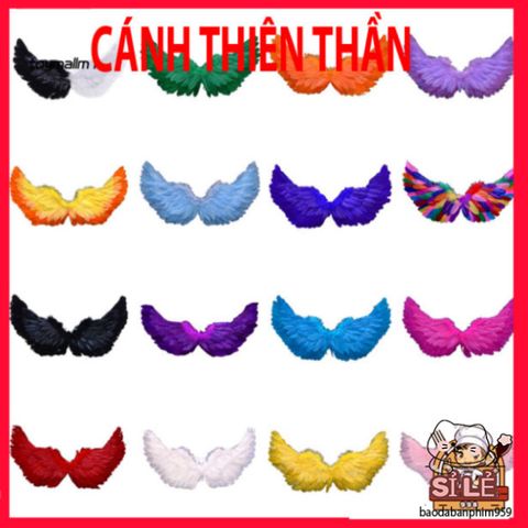 Cánh Lông Thiên Thần Cosplay Nhiều Màu Sắc - Phụ Kiện Thời Trang Cho Trẻ Em - Dây Đeo Co Giãn, Hoàn Hảo Cho Mọi Dịp Lễ Hội