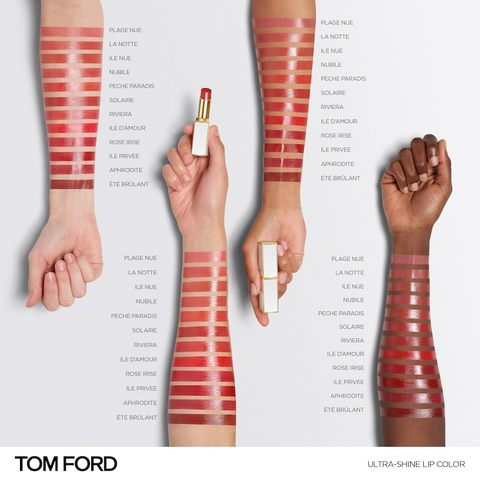 Son Lì Tom Ford TF Ultra-Shine Lip Color 27 Ete Brulant - Màu Đỏ Gạch Sang Trọng, Bền Màu, Quyến Rũ cho Phụ Nữ