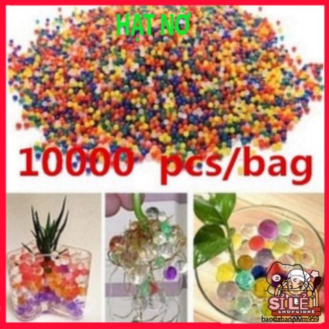 Bộ 10.000 Hạt Nở Trang Trí Đa Màu Fengwunineday123 - Hoàn Hảo Cho Slime, Trang Trí Tạo Sáng Và Lấp Lánh!