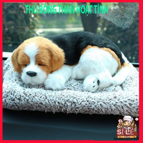 Thú Bông Ô Tô Than Hoạt Tính - Khử Mùi và Lọc Khí, Phụ Kiện Dễ Thương cho Bảng Taplo Xe Hơi, Dành Cho Chó Mèo.