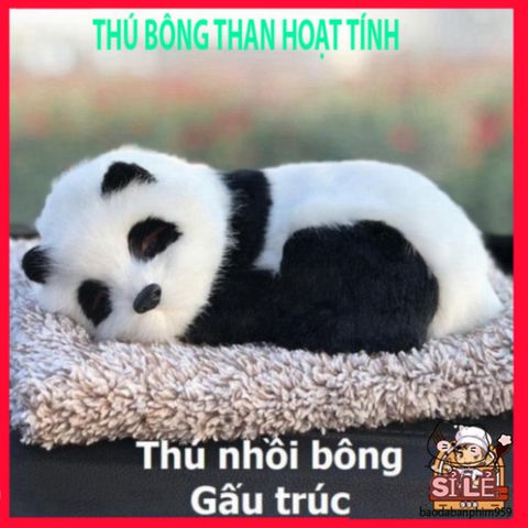 Thú Bông Lõi Than Hoạt Tính Khử Mùi - Đồ Trang Trí Ô Tô và Văn Phòng Dễ Thương, Kháng Khuẩn và Lọc Không Khí