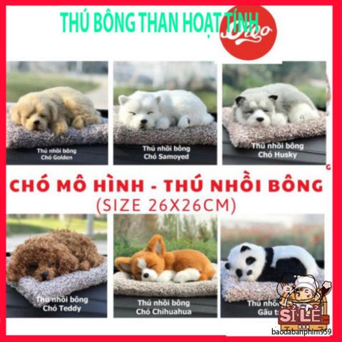 Thú Bông Lõi Than Hoạt Tính Khử Mùi - Đồ Trang Trí Ô Tô và Văn Phòng Dễ Thương, Kháng Khuẩn và Lọc Không Khí