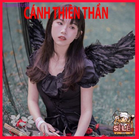 Kính Chào Lông Vũ Màu Đen - Món Đồ Trang Trí Sang Trọng Cho Không Gian Sống, Quà Tặng Cosplay Cho Người Lớn Và Trẻ Nhỏ