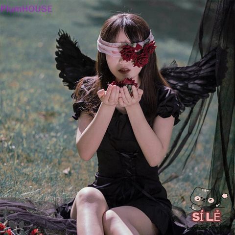 Kính Chào Lông Vũ Màu Đen - Món Đồ Trang Trí Sang Trọng Cho Không Gian Sống, Quà Tặng Cosplay Cho Người Lớn Và Trẻ Nhỏ