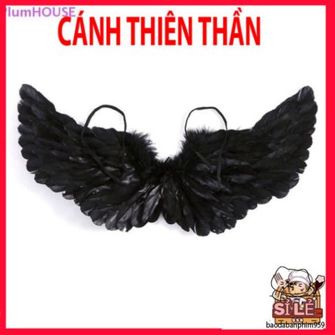 Kính Chào Lông Vũ Màu Đen - Món Đồ Trang Trí Sang Trọng Cho Không Gian Sống, Quà Tặng Cosplay Cho Người Lớn Và Trẻ Nhỏ