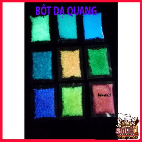 Bột Huỳnh Quang Phát Sáng 10g - Màu Sắc Đa Dạng, Thân Thiện Với Môi Trường, Phù Hợp Cho Nghệ Thuật Body Painting & Trang Trí