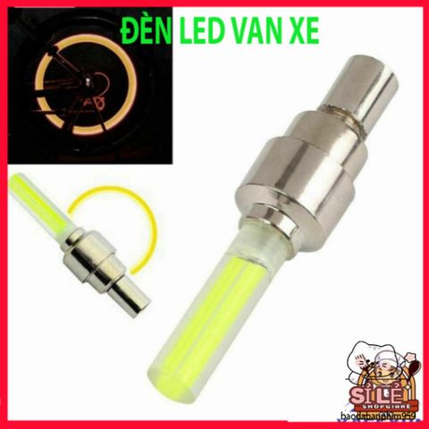 Đèn LED Nắp Van Lốp Xe Đạp, Xe Máy, Ô Tô - Ánh Sáng Neon Độc Đáo Tăng Tính An Toàn và Thẩm Mỹ Cho Bánh Xe