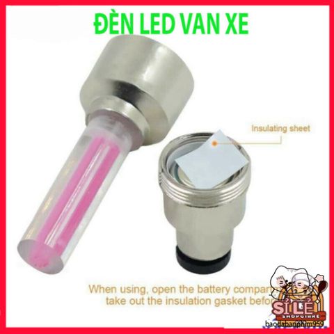 Đèn LED Nắp Van Lốp Xe Đạp, Xe Máy, Ô Tô - Ánh Sáng Neon Độc Đáo Tăng Tính An Toàn và Thẩm Mỹ Cho Bánh Xe