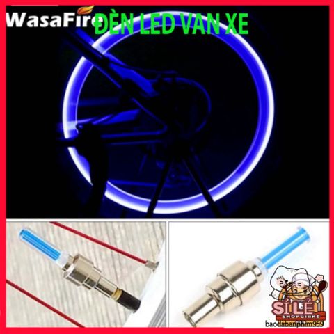Bộ Đèn LED Neon Phát Sáng Gắn Van Bánh Xe Đạp/Xe Máy/Xe Hơi - Phụ Kiện An Toàn và Thời Trang Cho Phương Tiện Di Chuyển
