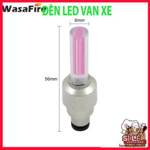 Bộ Đèn LED Neon Phát Sáng Gắn Van Bánh Xe Đạp/Xe Máy/Xe Hơi - Phụ Kiện An Toàn và Thời Trang Cho Phương Tiện Di Chuyển