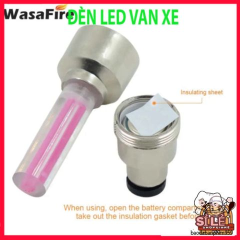 Bộ Đèn LED Neon Phát Sáng Gắn Van Bánh Xe Đạp/Xe Máy/Xe Hơi - Phụ Kiện An Toàn và Thời Trang Cho Phương Tiện Di Chuyển