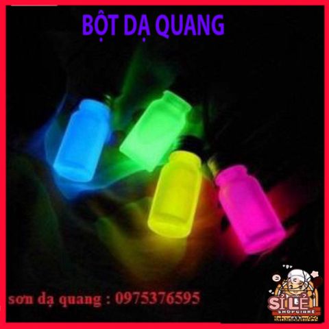 Bột Dạ Quang Phát Sáng Ban Đêm 10g Kèm Dầu Sáng Siêu Mạnh - Nghệ Thuật Chiếu Sáng Độc Đáo cho Tác Phẩm Sáng Tạo