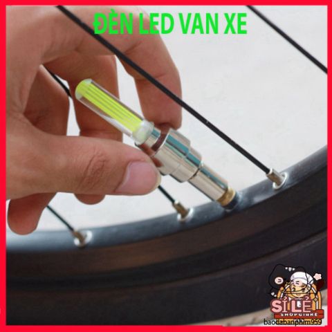 Đèn LED Phát Sáng Chân Van Xe Đạp và Xe Máy GARIN - An Toàn, Kiểu Dáng Hiện Đại, Đa Màu Sắc, Dễ Lắp Đặt